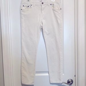 VINEYARD VINE Awesome Winter White Corduroy Jeans size 10 Great for Spring